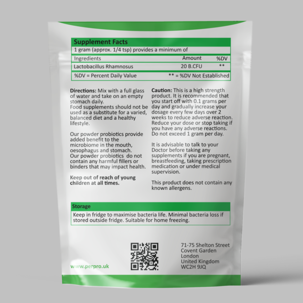 Lactobacillus Rhamnosus 20 Billion CFU/gram - Image 2