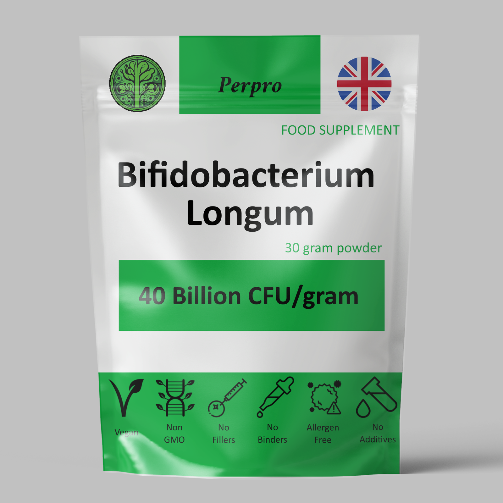 Bifidobacterium Longum 40 Billion CFU/gram